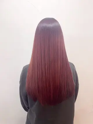 ロング カラー mopa所属・mopa_kaede 暖色カラー/ロングのヘアスタイル