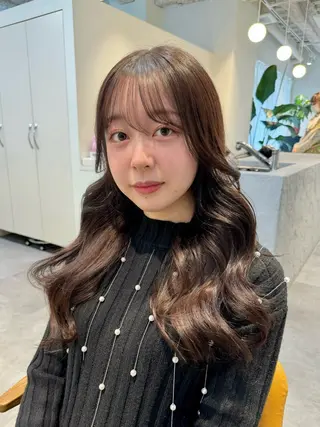 ロング カラー ayaka♡ 柔らかカラーのヘアスタイル