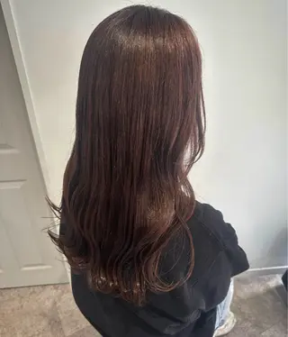 ロング カラー 唐澤 千尋のヘアスタイル