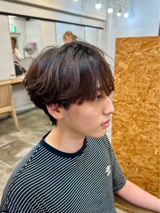 ショート メンズ 横浜/メンズ特化/ Farbe/田中颯斗のヘアスタイル