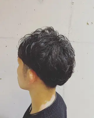 ショート 小栗 昇大のヘアスタイル