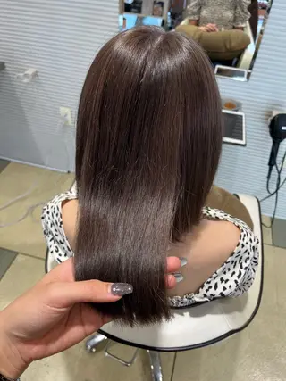 ミディアム ボヌールソレイユ所属・☁️彦坂唯有/ 透明感カラー☁️のヘアスタイル