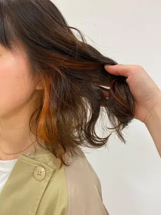 ミディアム レイヤー/ウルフ🤎 mayo.のヘアスタイル