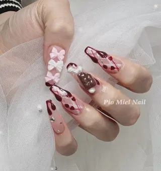 ネイル HANA 長さだしのネイルデザイン