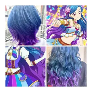 ロング カラー GARU-ガル-所属・TSUNO🦖 派手髪/オタク美容師のヘアスタイル