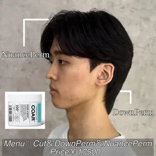 カラー パーマ メンズ Men's Eir Kodamaのヘアスタイル