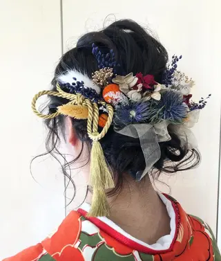 ヘアアレンジ 💙あかみね 💙（mine）のヘアスタイル