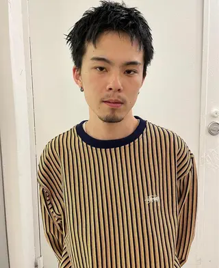 ショート パーマ メンズ 藤澤 春菜  /  ACAのヘアスタイル