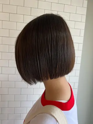 ショート ぱつボブ/ ショート/YUKIのヘアスタイル