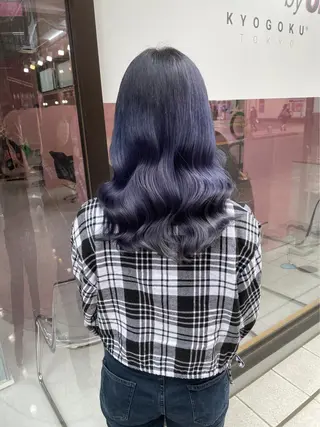 セミロング カラー ヘアアレンジ メンズ 韓国ヘア特化💍 tiam💍ブリーチのヘアスタイル