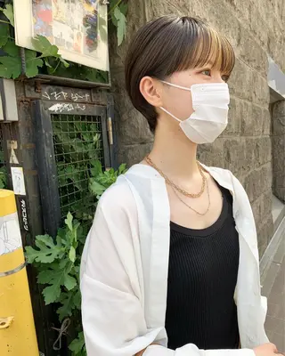 ショート カラー tension 【テンション】のヘアスタイル