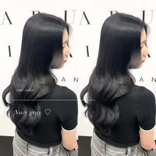 ロング ウラ‎🤍𐙚 ボブ ・ショート・艶カラーのヘアスタイル