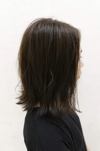 ミディアム カラー 斉藤 貴也のヘアスタイル