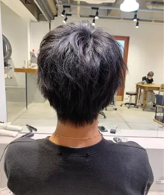 ショート メンズ メンズパーマの達人 🌟川内絵人のヘアスタイル