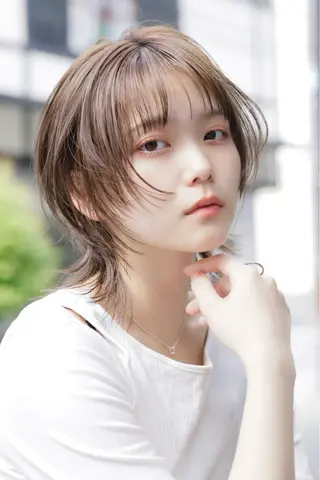 ショート カラー 神野 雅樹のヘアスタイル