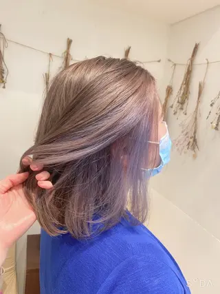 ミディアム カラー はだゆうき @hadadan08のヘアスタイル