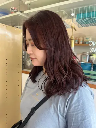 ミディアム カラー 🌼sunc HINAMI🌼のヘアスタイル