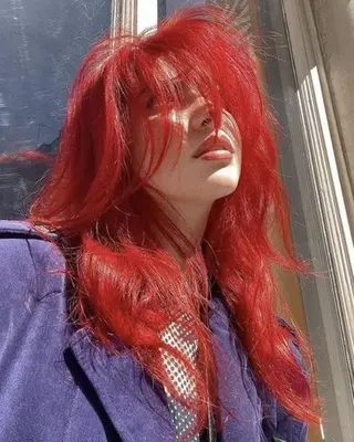 セミロング 透明感color🩵 MAYUKAのヘアスタイル