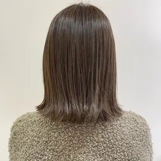 ショート カラー 髪質改善/白髪ぼかし レイヤー 🌱千咲季のヘアスタイル