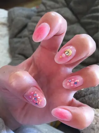 ネイル ツメトマツゲ .のネイルデザイン