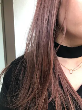 セミロング カラー 加藤 利基のヘアスタイル