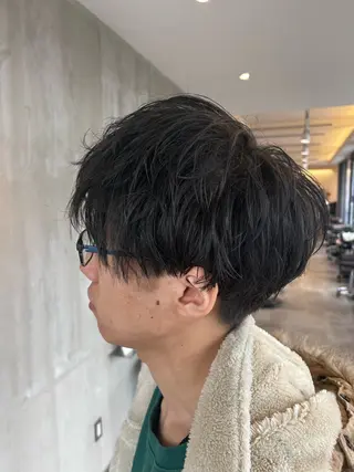 メンズ tote. 成瀬晃のヘアスタイル