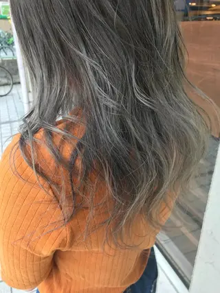 ミディアム カラー 艶髪育成サロン 京橋　shinのヘアスタイル