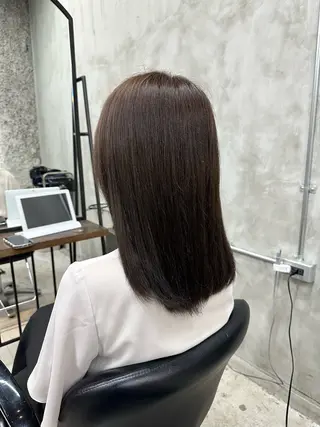 ミディアム ANGELICA 西平 碧のヘアスタイル
