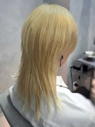 ミディアム カラー パーマ ヘアアレンジ メンズ キッズ パーマ、ブリーチ 👫🏼橋本貴志のヘアスタイル