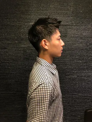 ショート メンズ HIRO GINZA BARBER SHOP 大阪所属・木村 りきのヘアスタイル