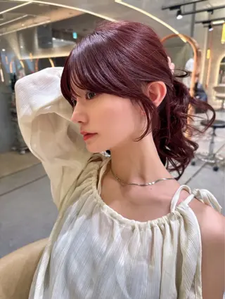 ロング カラー 荻野 峻輔/レイヤー /透明感カラーのヘアスタイル