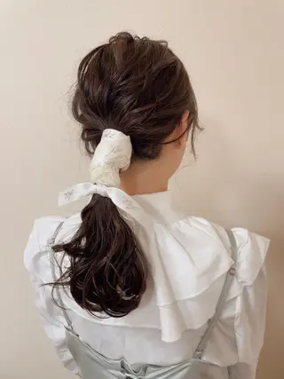 ロング ヘアアレンジ tomida yukiの眉毛・アイブロウイメージ