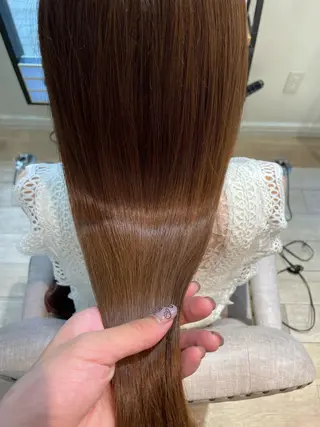 ロング 亀川蓮 Agu hairのヘアスタイル