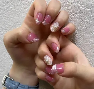 ネイル 🫧yua 🌸🫧のネイルデザイン