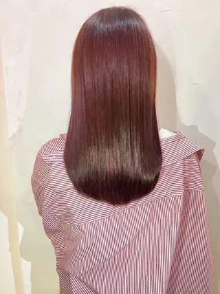 セミロング 髪質改善 🧶小林賢人のヘアスタイル