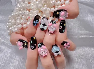 ネイル 🎀鈴音🎀 ワンホンネイルのネイルデザイン