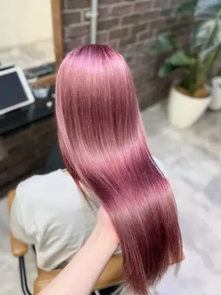 ロング 艶髪ハイトーン🌙 /RINOのヘアスタイル