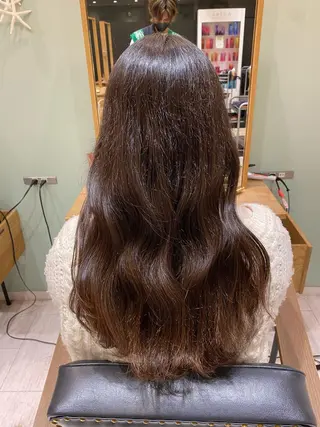 ロング 韓国トレンドヘア しゅーやのヘアスタイル