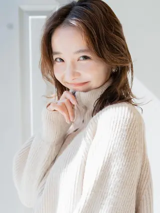 セミロング 全席個室美容室 Zina 十条 髪質改善＆トリートメント所属・髪質改善&透明感 ⭐️高本裕基のヘアスタイル