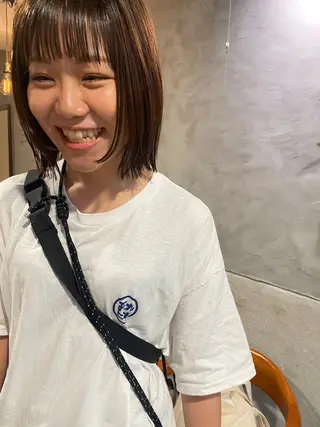 ショート さの あやねのヘアスタイル