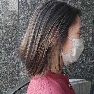 ミディアム カラー private salon Ao所属・紹介制private salonのヘアスタイル