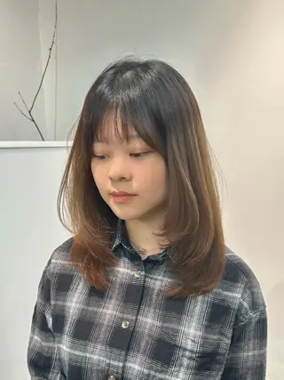 ロング ENIEN MAKE'S 立川所属・綾/ベージュカラー /パーマ🩰のヘアスタイル