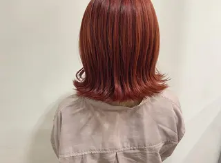 ミディアム カラー ヘアアレンジ たかいわ みきのヘアスタイル