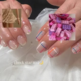 ネイル 長瀬 瑠霞のネイルデザイン