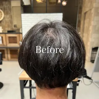 ショート パーマ メンズ レディースヘア💫 加藤たいが🐯のヘアスタイル