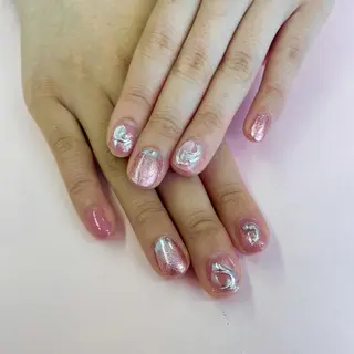 ネイル 大阪福島韓国束感まつ げ Sayaka🤍のマツエク・マツパデザイン