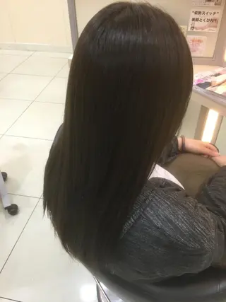 セミロング ロング カラー 永井 大希のヘアスタイル