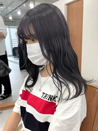 ロング カラー ヘアアレンジ メンズ似合わせ🪞 副店長 kotoriのヘアスタイル