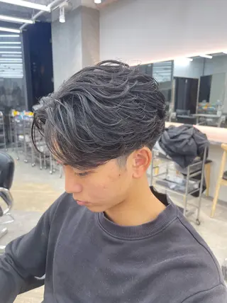 パーマ メンズ 👑メンズパーマ屋 👑/栄/馬場斗生のヘアスタイル