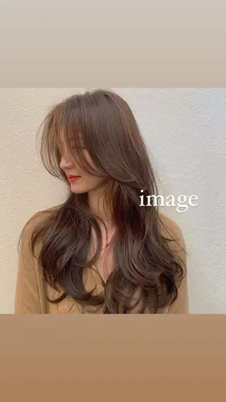 ミディアム 🫧赤み消しカラー nanami🫧のヘアスタイル